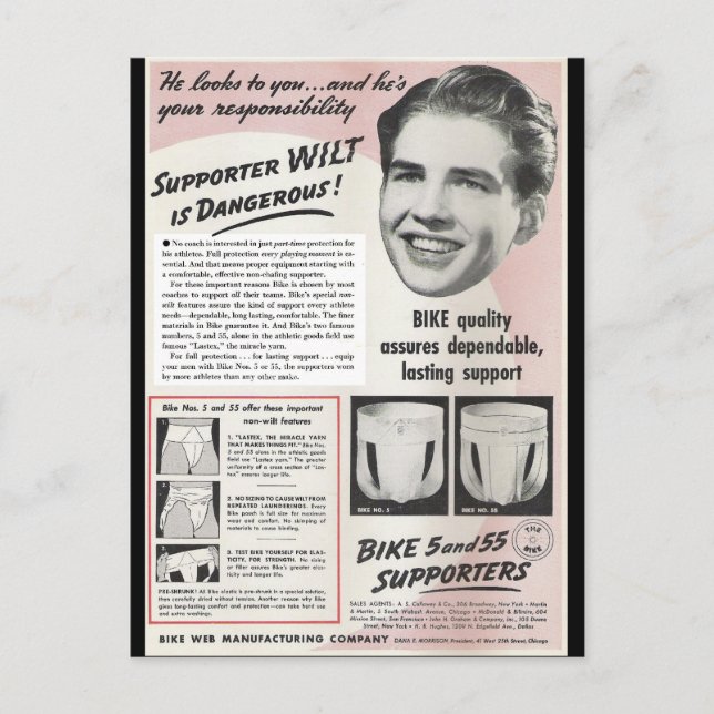 Supporter Wilt är farligt! Vykort (Framsida)