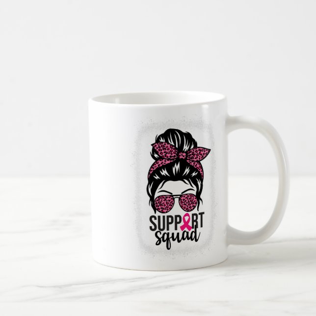 Supportgruppen för bröstcancermedvetenhet hos Mess Kaffemugg (Höger)