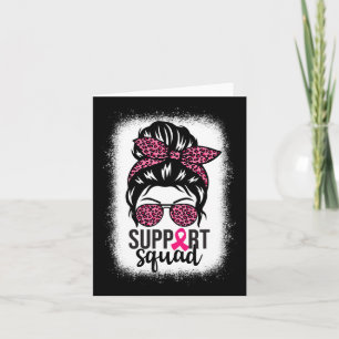 Supportgruppen för bröstcancermedvetenhet hos Mess Kort