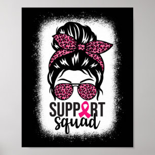 Supportgruppen för bröstcancermedvetenhet hos Mess Poster