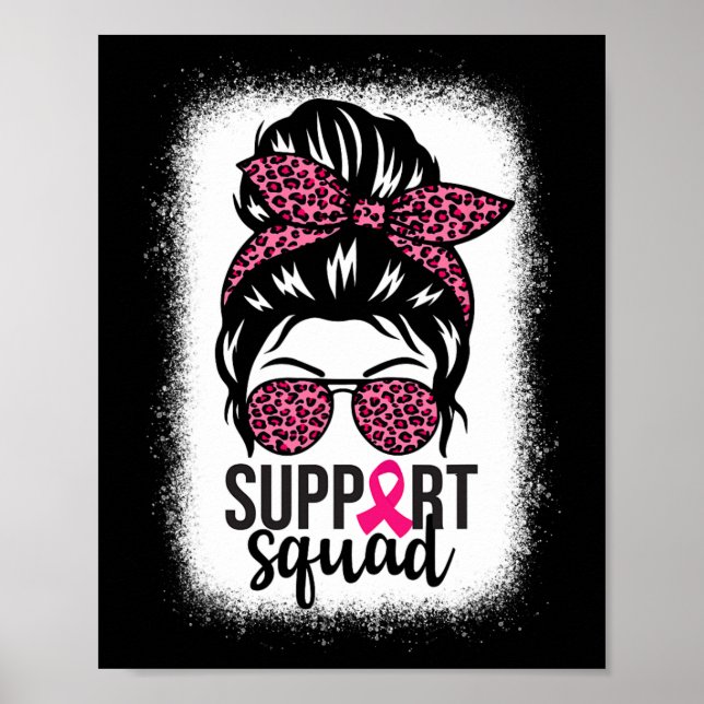 Supportgruppen för bröstcancermedvetenhet hos Mess Poster (Framsidan)