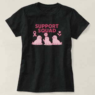 Supportruta - Rosa-menyfliksförsegling T Shirt