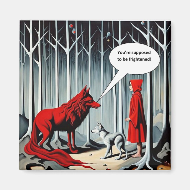 Supposed to be frightened magnet (Framsidan)