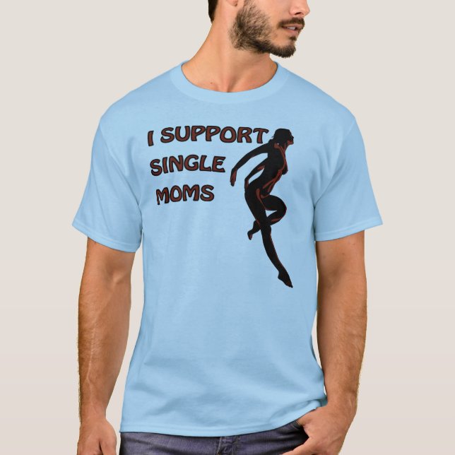 Suppot mammor tee shirt (Framsida)