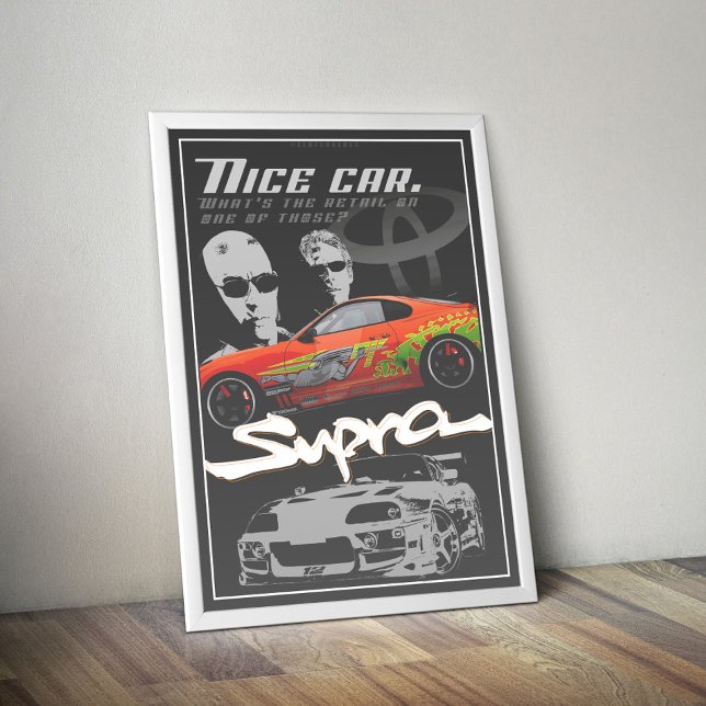 Supra A80 - snabb och lös Poster (Skapare uppladdad)