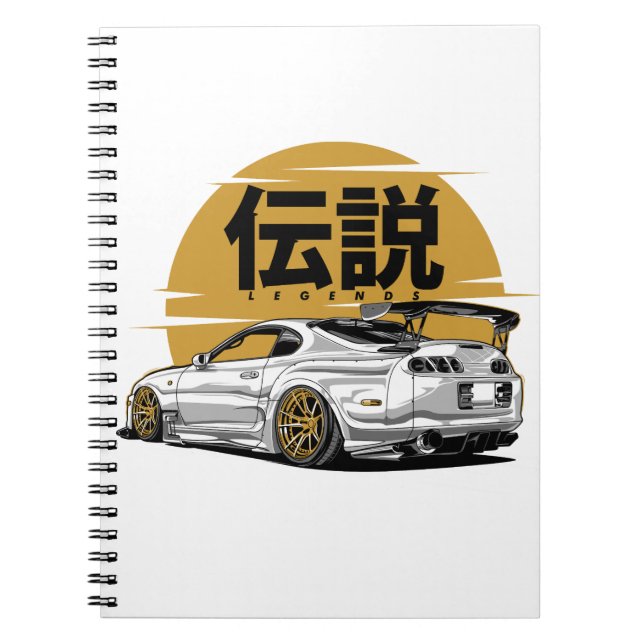 SUPRA DRIFT LEGEND ANTECKNINGSBOK (Framsidan)