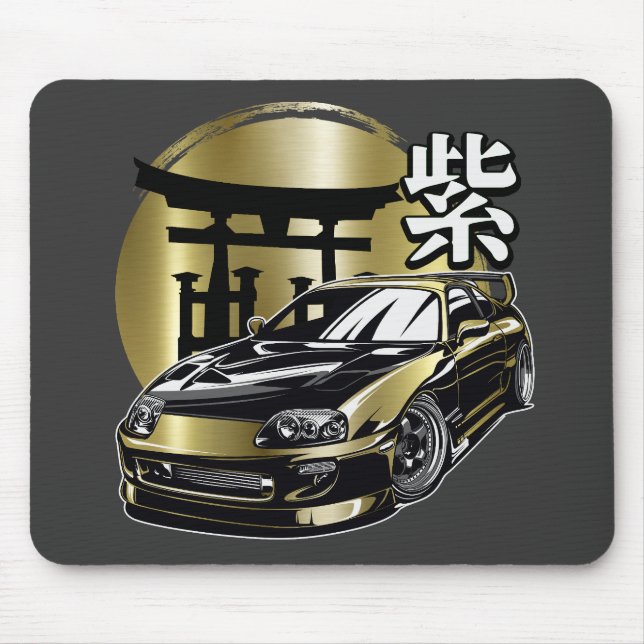 Supra Mk 4 Golden Drift-bil Musmatta (Framsidan)