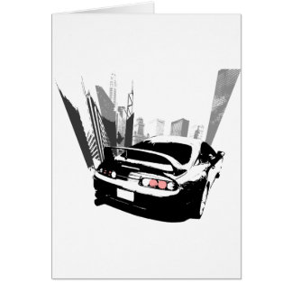 Supra Rollin Hälsningskort