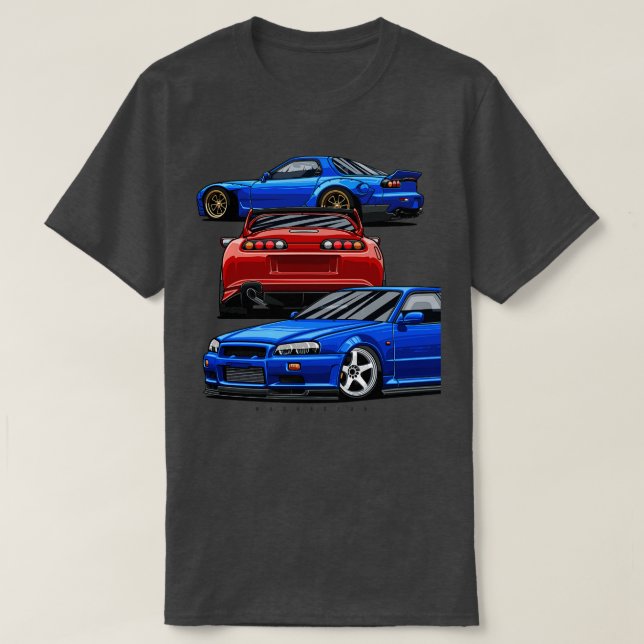 Supra Skyline RX7 1 T Shirt (Design framsida)
