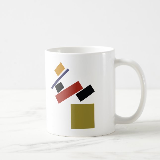 Suprematism av Kazimir Malevich Kaffemugg (Höger)