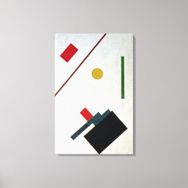 Suprematist Composition, 1915 Canvastryck (Framsida)