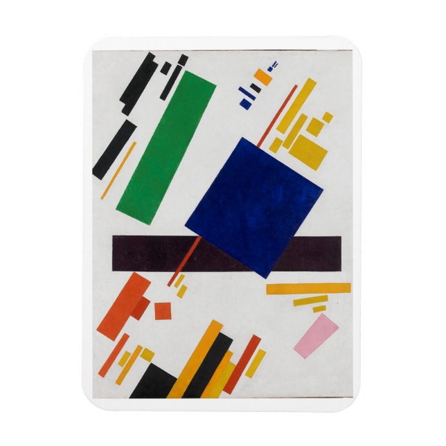 Suprematist Composition, 1915 Kazimir Malevich Art Magnet (Vertikal)