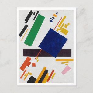 Suprematist Composition, 1915, Kazimir Malevich Vykort