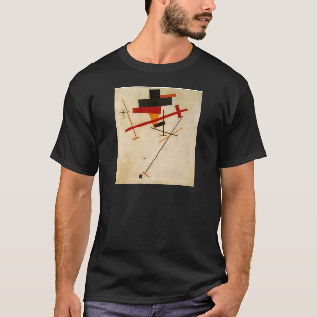 Suprematist målning av Kazimir Malevich Tee (Framsida)