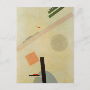 Suprematist Painting av Kazimir Malevich Vykort