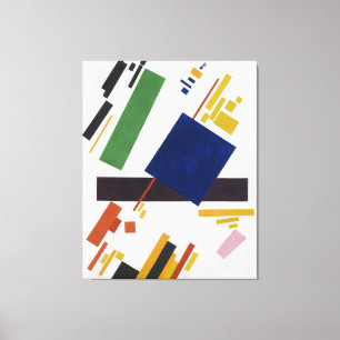 Suprematist sammansättning av Kazimir Malevich Canvastryck