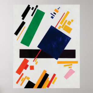 Suprematist sammansättning av Kazimir Malevich Poster
