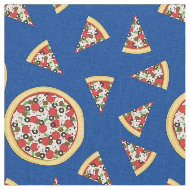 Supreme Combo Pizza Söt Mat Barn Tyg (Närbild)
