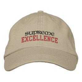 Supreme Excellence Broderad Keps
