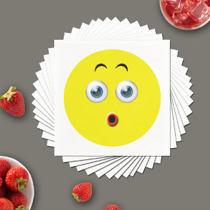 Suprise Emoji Pappersservett