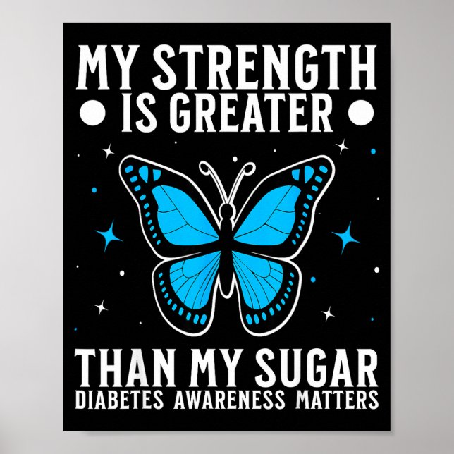 Suprt Diabetes Awareness Month Diabetes For Women  Poster (Framsidan)