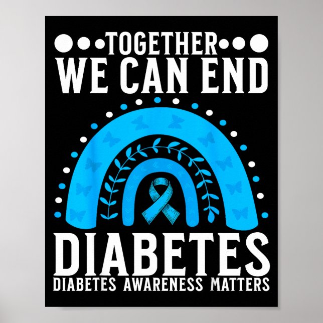 Suprt Diabetes Awareness Month For Diabetes Women  Poster (Framsidan)