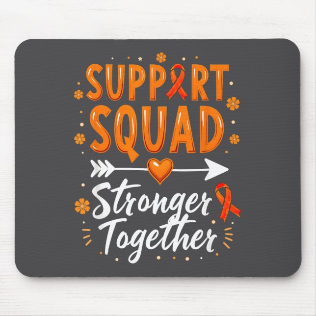 Suprt Squad ADHD-medvetenhet  Musmatta (Framsidan)
