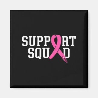 Suprt Squad Bröstcancer Medvetenhet Månad nk Magnet