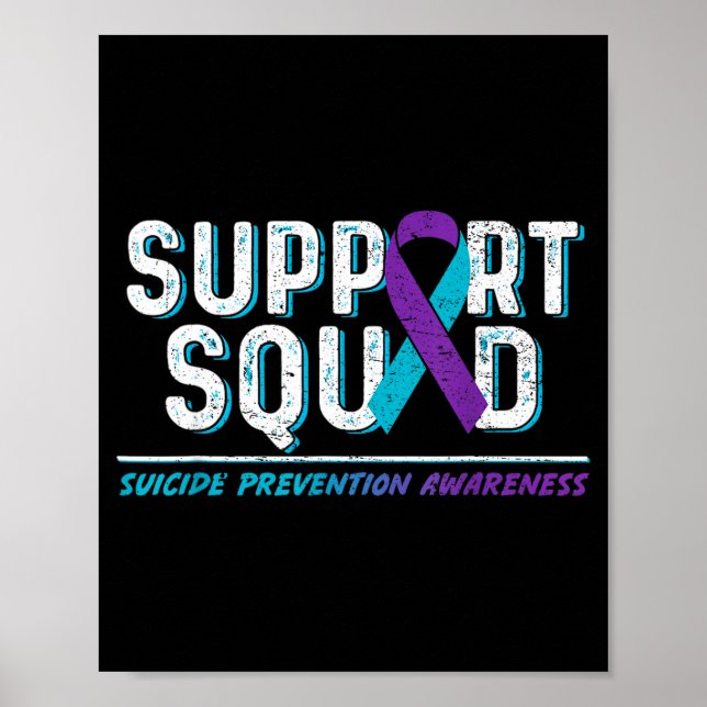 Suprt Squad Suprt Medvetenhet om förebyggande av s Poster (Framsidan)