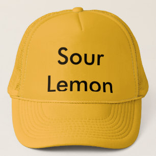 Sur citronhatt truckerkeps