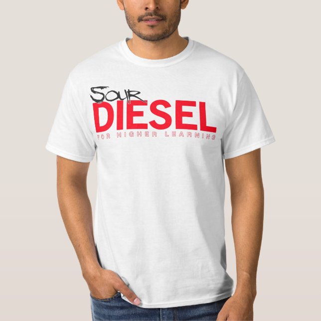 Sur diesel tee (Framsida)