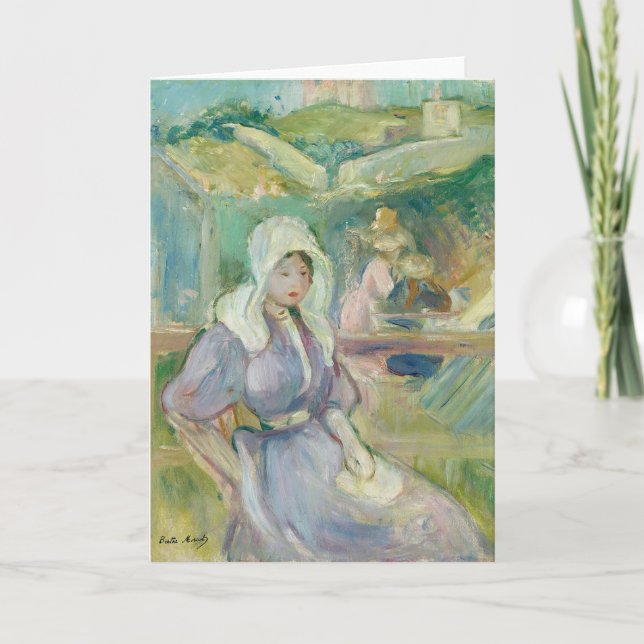 Sur La Plage À Portrieux | Berthe Morisot Kort (Framsida)