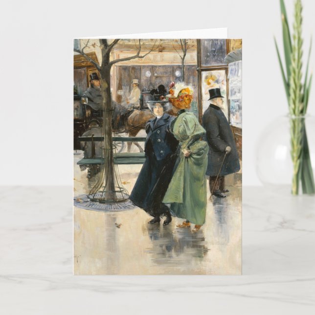 Sur les Boulevards | Louis Abel-Truchet Kort (Framsida)