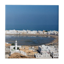 Sur town nära Muscat - Oman Kakelplatta