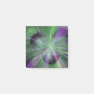 Sura Gröna Post-it Block