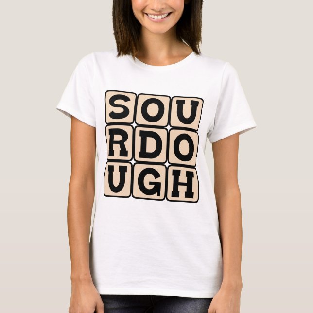 Surdeg, San Francisco-bröd Tee Shirt (Framsida)