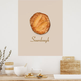 Surdegbröd Poster