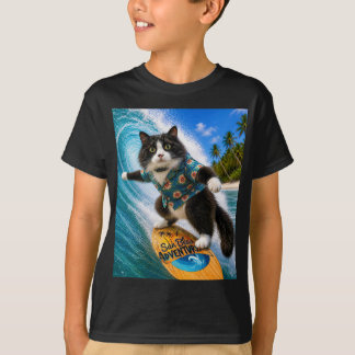 Surf är på ingång t shirt