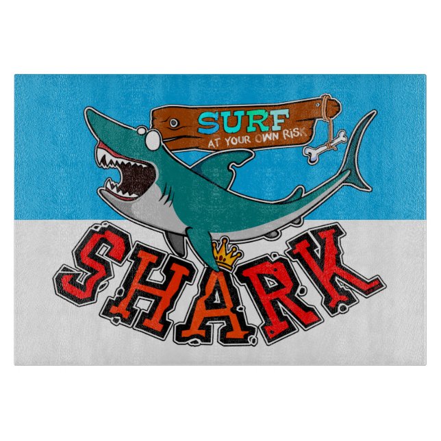 Surf avec requin (Framsidan)