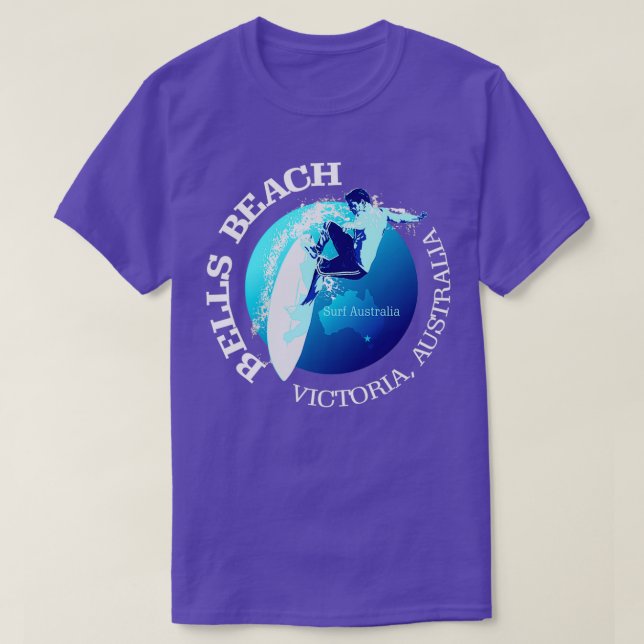 Surf Bells Beach SRF T Shirt (Design framsida)