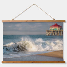 Surf City Serenity: Huntington Pier & Ocean Spray