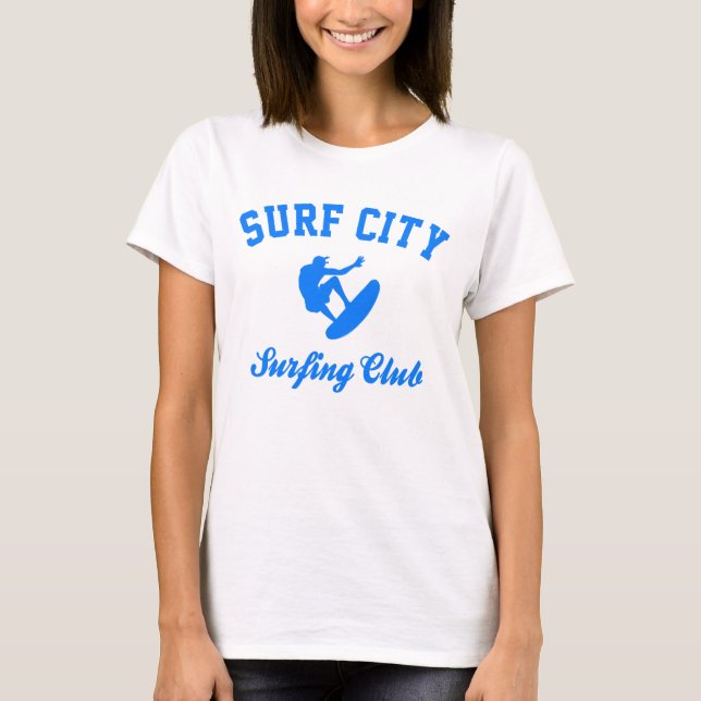 Surf City Tee Shirt (Framsida)