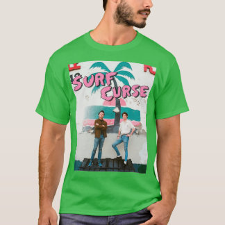 Surf curse oil painting design t shirt