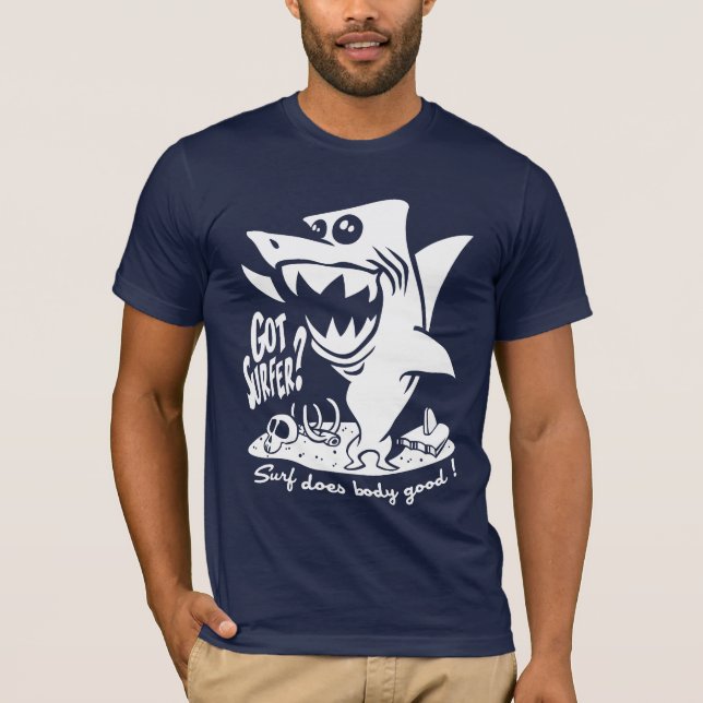 Surf does body good ! t-shirt (Framsida)