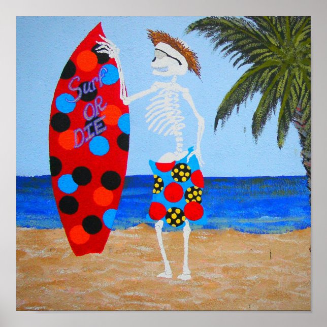 Surf eller dö poster (Framsidan)