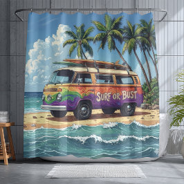Surf eller ingenting Groovy Retro Hippie Surfare S