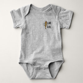SURF GIRL BABY BODY T SHIRT