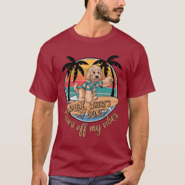 Surf Goldendoodle Vibes – Bror, var är mitt ben? T Shirt