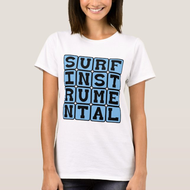 Surf Instrumental, Musikgenre T-shirt (Framsida)