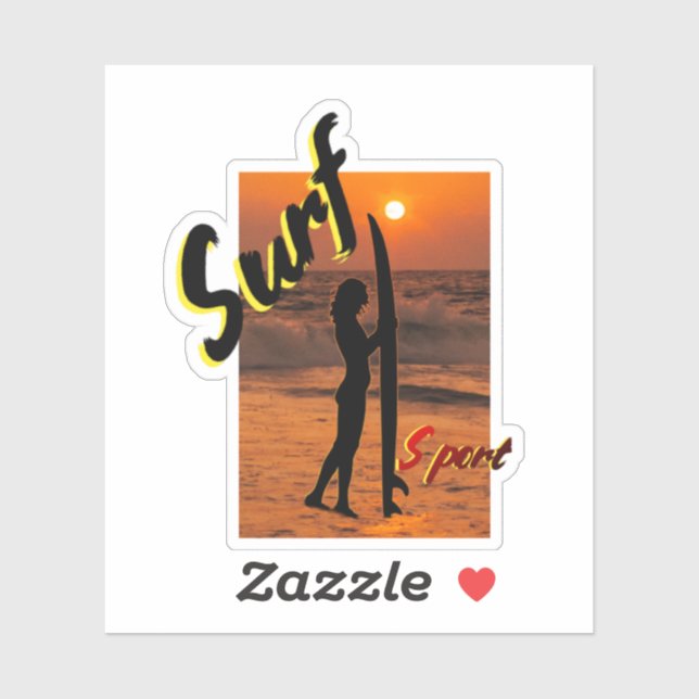 SURF KLISTERMÄRKEN (Ark)